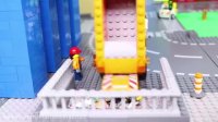 کارتون ماشین بازی شهر لگو _ با داستان احداث پل