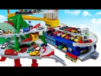 فیلم اسباب بازی ماشین ها روی جاده کوهستانی : ماشین مک کویین , پلیس و ...