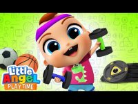 کارتون فرشته کوچولو : ورزش و تفریح کودکان