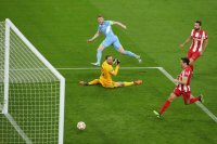 خلاصه بازی منچسترسیتی 1 - اتلتیکو مادرید 0