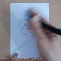 آموزش نقاشی کودکان - نقاشی خواهر