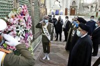 تجدید میثاق رئیس جمهور با آرمان های امام راحل