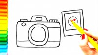 طراحی نقاشی دوربین :: نقاشی های آسان برای کودکان