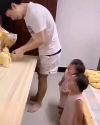 کلیپهای خنده دار اینستا ... سه وروجک شکمو