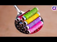 ترفندهای شگفت انگیز با نخ سوزن